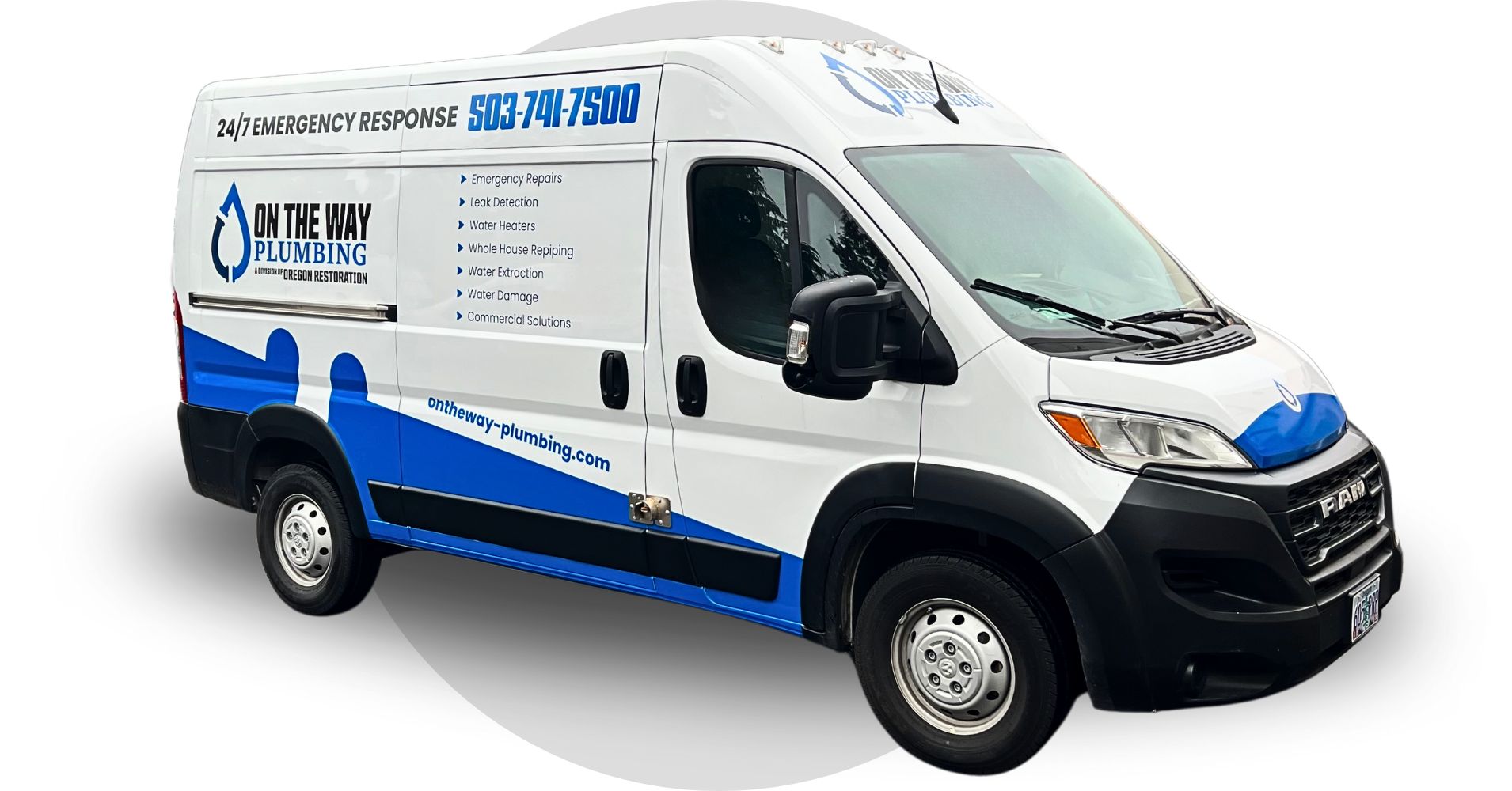 On The Way Plumbing provides emergency plumbing services in Portland and SW Washington