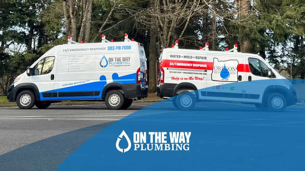 Backed by Oregon Restoration, On The Way Plumbing is more than another plumber