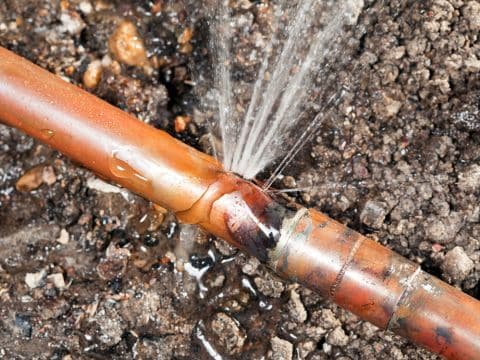 "On The Way Plumbing provides expert water main repair and replacement